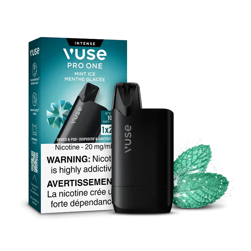 Vuse Pro One Kit - Mint Ice - PODS - Mister Vapor
