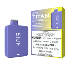 STLTH Titan Pro (15K) Blueberry Lemon Ice Disposable Vape - DISPOSABLE - Mister Vapor