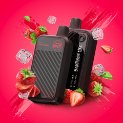 Beast Mode Max 18K Sic Strawberry Iced Disposable Vape - DISPOSABLE - Mister Vapor