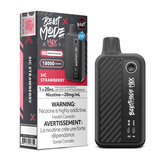 Beast Mode Max 18K Sic Strawberry Iced Disposable Vape - DISPOSABLE - Mister Vapor