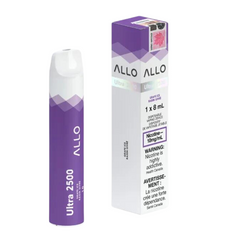 Allo Ultra 2500 Grape Ice 10MG Disposable