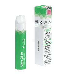 Allo Ultra 2500 Lemon Lime Cranberry 10MG Disposable - DISPOSABLE - Mister Vapor