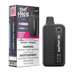 Beast Mode Max 18K Trippin' Triple Berry Disposable Vape - DISPOSABLE - Mister Vapor