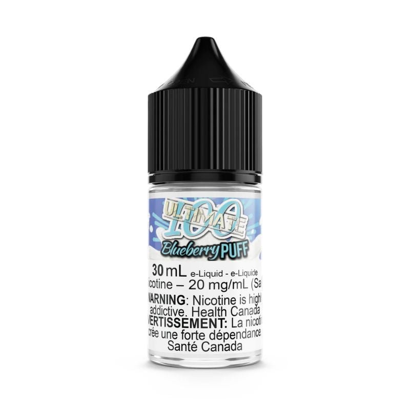 Ultimate 100 Salt Blueberry Puff (30mL) - E-Liquid - Mister Vapor