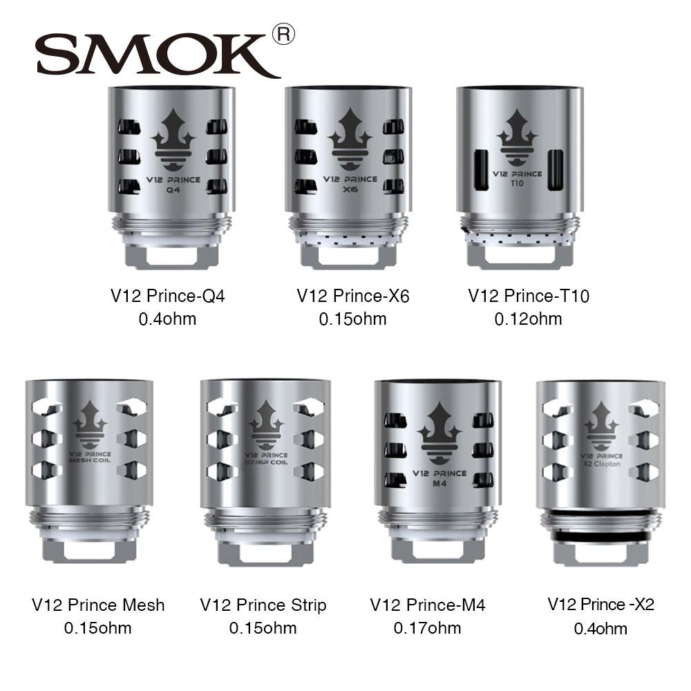 Smok V12 P-Tank Coil (3 Pack) (TFV 12 Prince ) - Coils - Mister Vapor