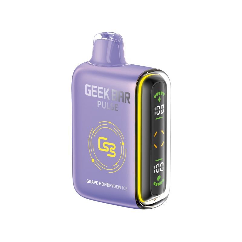 Geek Bar Pulse Grape Honeydew Ice Disposable Vape (9000 Puffs) - DISPOSABLE - Mister Vapor