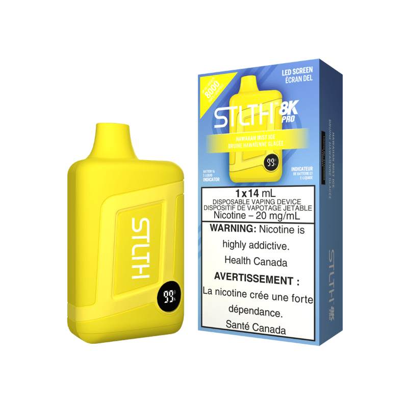 STLTH 8K Pro Hawaiian Mist Ice Disposable Vape - DISPOSABLE - Mister Vapor
