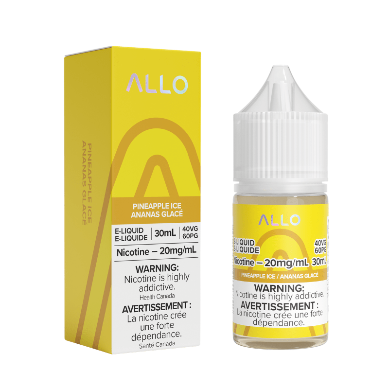 Allo E-Liquid Pineapple Ice - E-Liquid - Mister Vapor