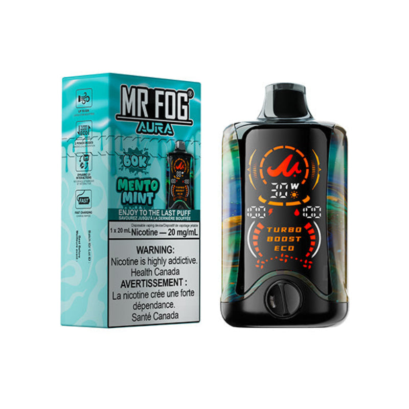 Mr Fog Aura 60K Disposable Vape - Mento Mint