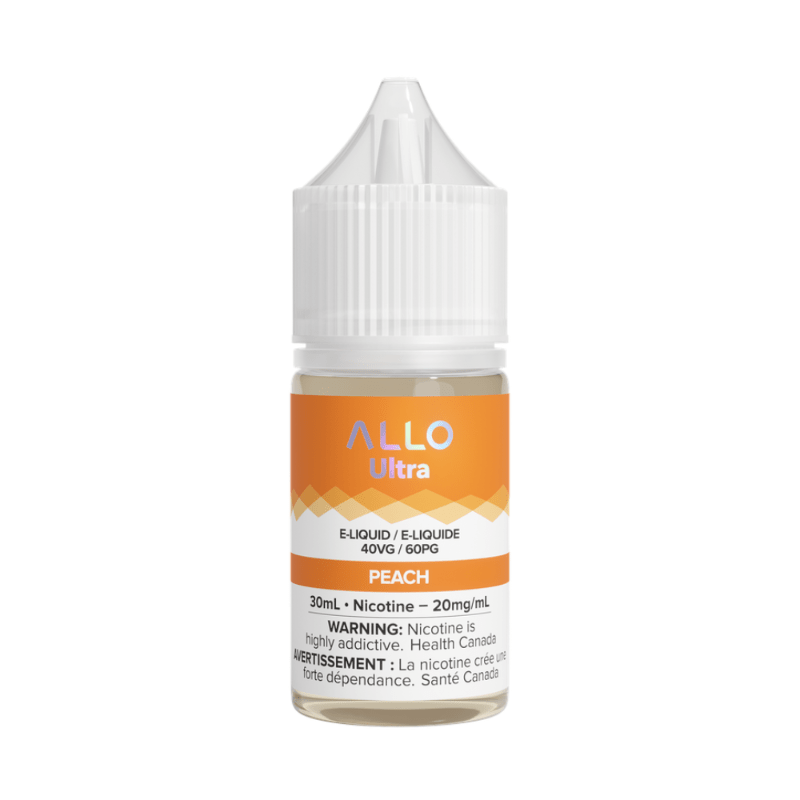 Allo Ultra Nicotine Salts E-Liquid - Peach - E-Liquid - Mister Vapor