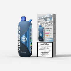 Bazooka 90K Blue Razz Ice Disposable Vape - DISPOSABLE - Mister Vapor