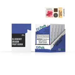 Z Pods Blueberry Dragon Fruit Guava 2% Special Nic Blend - Pods - Mister Vapor