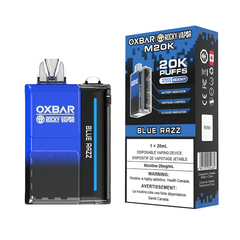 Oxbar M20K Blue Razz / Blueberry Raspberry Disposable Vape - DISPOSABLE - Mister Vapor