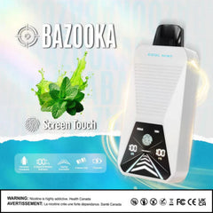 Bazooka 33K Cool Mint Disposable Vape (20mL)