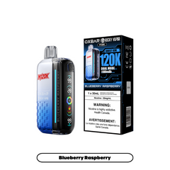 Oxbar M120K Dispoable Vape - Blueberry Raspberry, 30mL