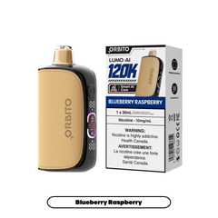 Orbito Lumo Ai 10mg Disposable Vape - Blueberry Raspberry, 120k Puffs - DISPOSABLE - Mister Vapor