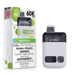 CAPSL 60k Apple Kiwi Ice Disposable Vape by Flavour Beast - DISPOSABLE - Mister Vapor