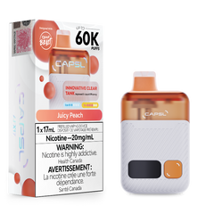 CAPSL 60k Juicy Peach Disposable Vape by Flavour Beast
