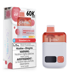 CAPSL 60k Strawberry Ice Disposable Vape by Flavour Beast