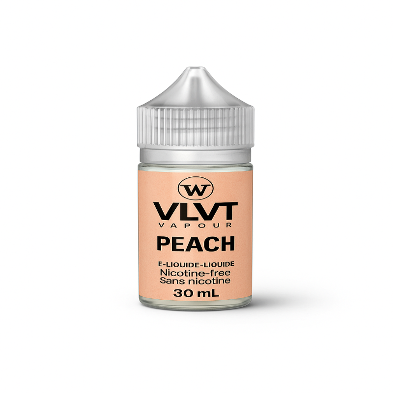 Peach By VLVT Salt Nicotine E-Liquid (30mL)