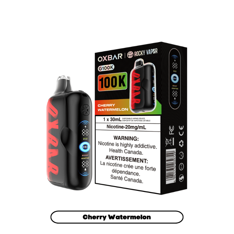 Oxbar G100k Disposable Vape - Cherry Watermelon - DISPOSABLE - Mister Vapor