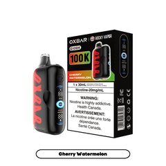 Oxbar G100k Disposable Vape - Cherry Watermelon - DISPOSABLE - Mister Vapor
