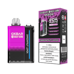 Oxbar M20K Dragonfruit Lemon Disposable Vape - DISPOSABLE - Mister Vapor