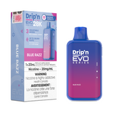 Drip'n EVO 28K Blue Razz Disposable Vape