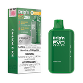 Drip'n EVO 28K Canada D Ice Disposable Vape