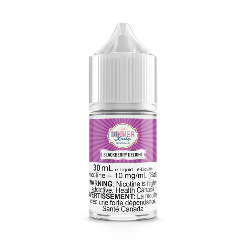 Dinner Lady Salt Blackberry Delight - E-Liquid - Mister Vapor
