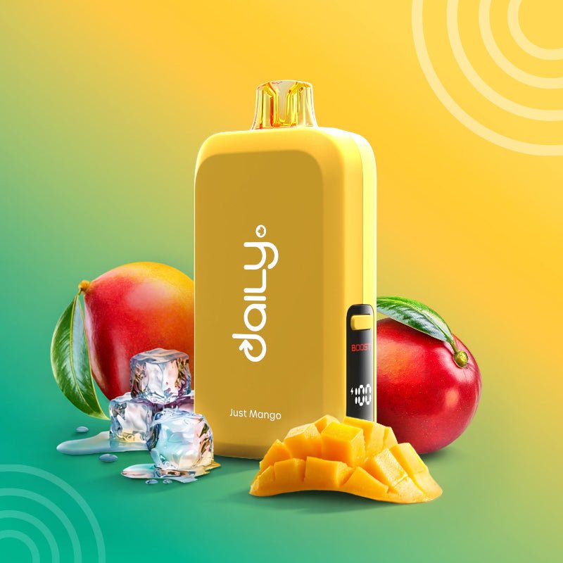 Drip'n Daily By Envi Disposable Vape - Just Mango, 100k Puffs - DISPOSABLE - Mister Vapor