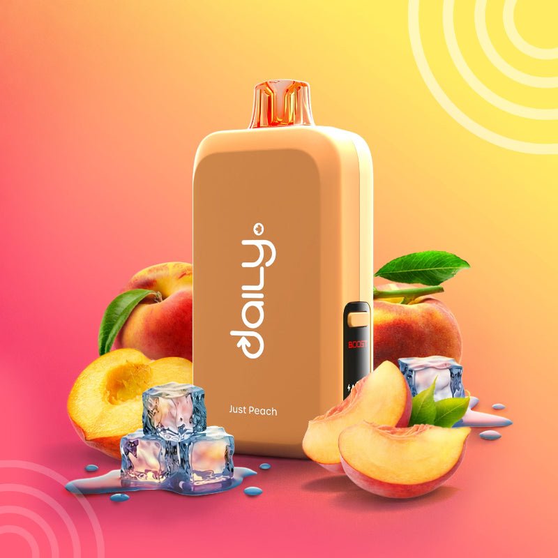 Drip'n Daily By Envi Disposable Vape - Just Peach, 100k Puffs - DISPOSABLE - Mister Vapor