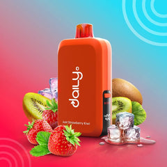 Drip'n Daily By Envi Disposable Vape - Just Strawberry Kiwi, 100k Puffs - DISPOSABLE - Mister Vapor