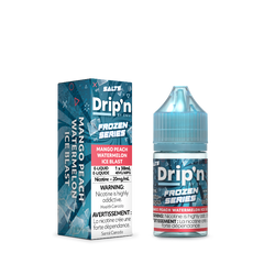 Drip'n Frozen Series Nicotine Salt 30mL - Mango Peach Watermelon Ice