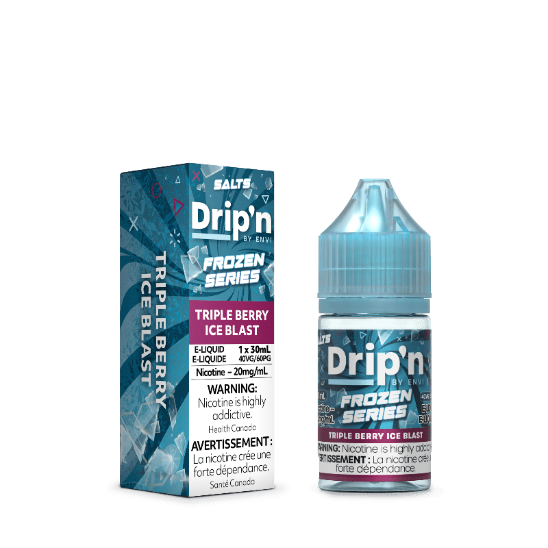 Drip'n Frozen Series Nicotine Salt 30mL - Triple Berry Ice - E-Liquid - Mister Vapor