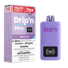 Drip'n 70k Value Series Disposable Vape - Grape Ice - DISPOSABLE - Mister Vapor
