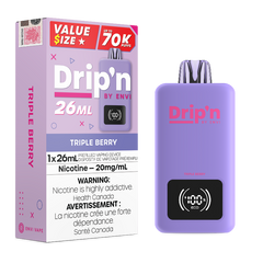 Drip'n 70k Value Series Disposable Vape - Triple Berry