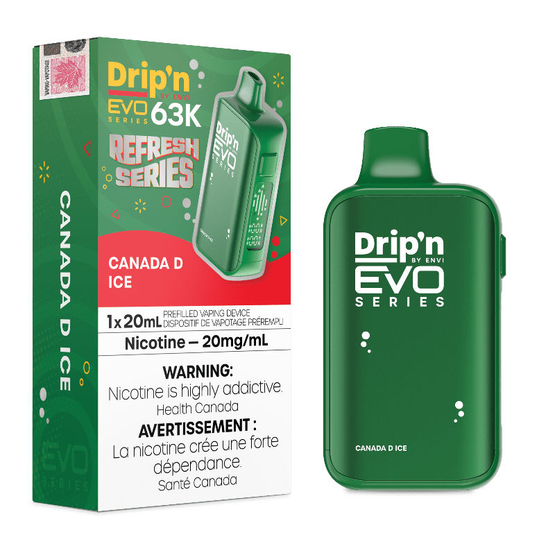 Drip'n Evo 63K by Envi Disposable Vape - Canada D Ice - DISPOSABLE - Mister Vapor