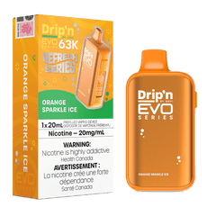 Drip'n Evo 63K by Envi Disposable Vape - Orange Sparkle Ice - DISPOSABLE - Mister Vapor