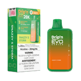 Drip'n EVO 28K Snazzy S Storm Disposable Vape - DISPOSABLE - Mister Vapor