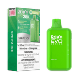 Drip'n EVO 28K Spritz Ice Disposable Vape - DISPOSABLE - Mister Vapor