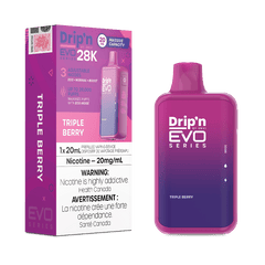 Drip'n EVO 28K Triple Berry Disposable Vape - DISPOSABLE - Mister Vapor