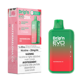 Watermelona CG Drip'n EVO 28k Disposable Vape Packed with maximum melon flavour for a succulent taste of refreshing watermelon, cantaloup, and honeydew.