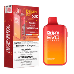 Drip'n Evo 63K by Envi Disposable Vape - Mango Peach Watermelon - DISPOSABLE - Mister Vapor