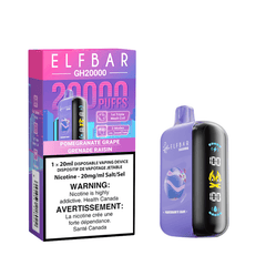 Elf Bar GH 20K Pomegranate Grape Disposable Vape - DISPOSABLE - Mister Vapor
