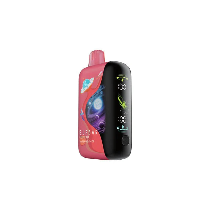 Elf Bar FS70K - Watermelon Ice Disposable Vape - DISPOSABLE - Mister Vapor