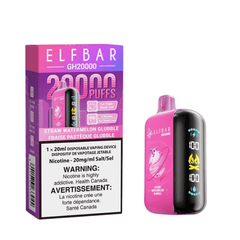 Elf Bar GH 20K Strawberry Watermelon Glubble Disposable Vape - DISPOSABLE - Mister Vapor