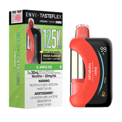 Envi x Tasteflex Cresmo 125k Disposable Vape - S.Apple Ice - DISPOSABLE - Mister Vapor