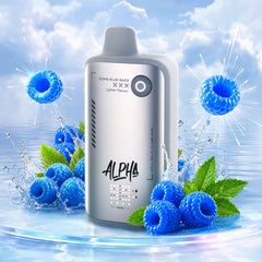 Flavour Beast Alpha Lite Series 80K Disposable Vape - Bomb Blue Razz, 30mL - DISPOSABLE - Mister Vapor