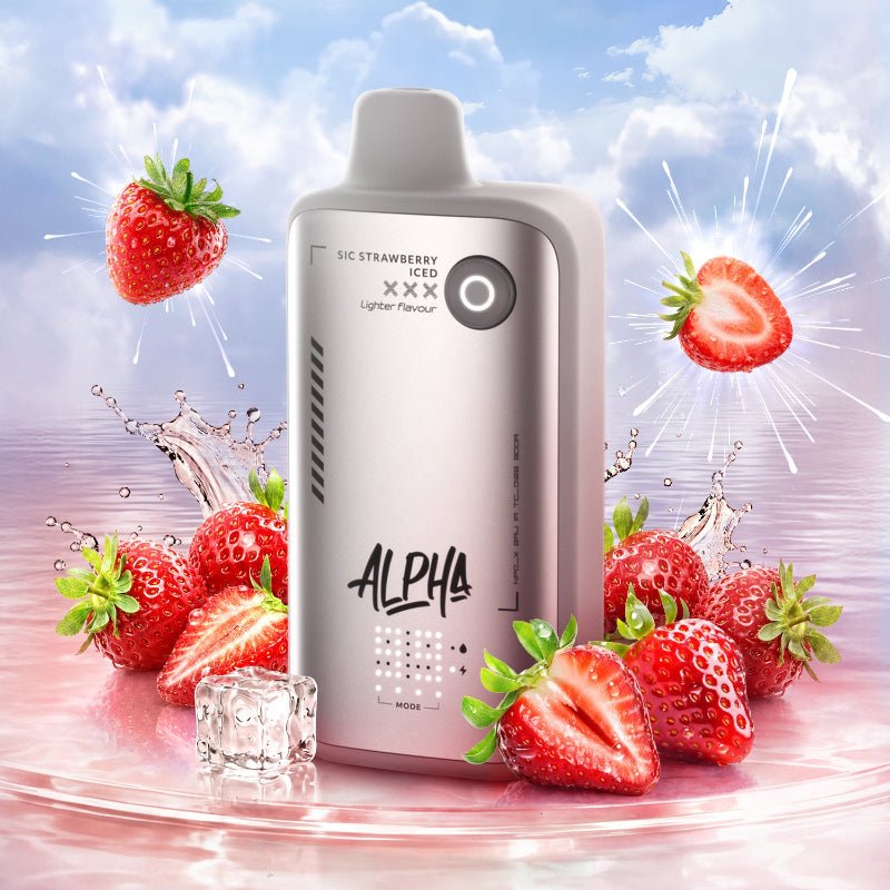 Flavour Beast Alpha Lite Series 80K Disposable Vape - Sic Strawberry Iced, 30mL - DISPOSABLE - Mister Vapor